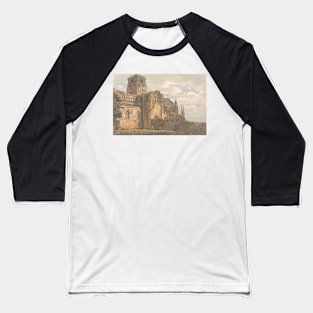 Carlisle Cathedral, Cumberland, from the South-West by Thomas Girtin Baseball T-Shirt